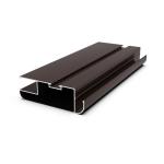 Casement Windows Aluminum Extrusion Profiles Powder Coated / Anodized Surface
