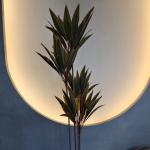 Realistic UV Resistant Faux Plant for Enduring Indoor/Outdoor Vertical Gardens
