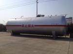 Steel Pressure Vessel Propane Tank Trailer , Lpg Transport Tank Easy Operation