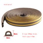 Cold Proof 9.2mm Thick Foam Adhesive Weather Stripping Anti Collision