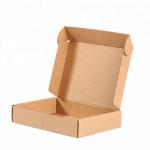 Custom Corrugated Boxes Aircraft box Brown shipping box Clothing Mail box