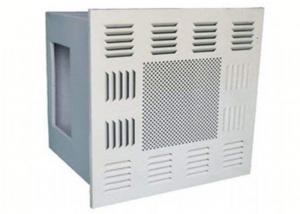 China Plastic Spry Steel Diffuser Plate Ceiling HEPA Filter Box Class 100 HEPA Filter System on sale