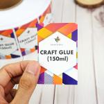 Suichang Self Adhesive Sticker Iso Custom Thank You Stickers