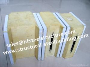 Wholesale Steel Building Cold Room Panel , EPS / PU sandwich panels for cold room and prefab house from china suppliers