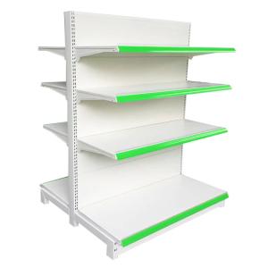 Wholesale shelves system gondola supermarket equipment shelf double side from china suppliers