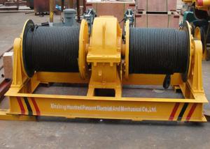 Wholesale Fast Speed Transfer Cart Accessories Double Drum Electrical Wire Rope Winch For Shipyard from china suppliers