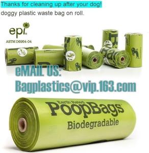 Wholesale 100% Compostable Vest Carrier Plastic Biodegradable Shopping Bag with EN13432, Dog waste Bags on roll, Dispenser bags from china suppliers