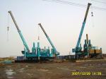 Precast Concrete Hydraulic Press In Pile Driver , Press Pile Machine