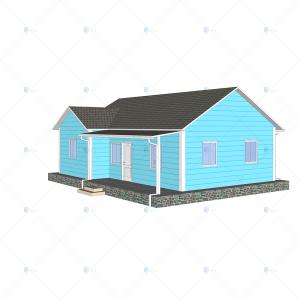 Wholesale Heya-2B06-B Modern China 2 room sandwich panel house design for children from china suppliers