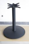 Round Dining Table Pedestal Table Leg Powder Coat Height 28''