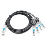 Brocade 100G-Q28-S28-C-0201 Compatible 2m (7ft) 100G QSFP28 to Four 25G SFP28