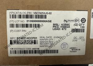 Wholesale Ethernet IC VSC7425XJG-02 10 Port Managed Layer 2-Ethernet Switch IC BGA-672 from china suppliers