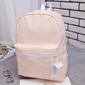 Wholesale simple pu pink backpack with laptop bags wonderfu work from china suppliers
