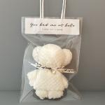 Pineapple Bear Towel Solid Color Cute Rabbit Bear Shaped Coral Fleece Hand Towel