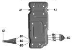 Powder Coated Nissan Navara Under Vehicle Armour Engine Guard Transfer Case 3D