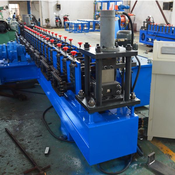 1.0 - 1.5mm Steel Frame CZ Purlin Roll Forming Machine Manually 380V 50Hz 3