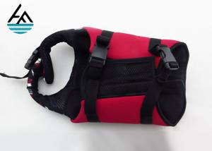 Wholesale 5mm Custom Neoprene Dog Vest With Handle , Neoprene Dog Life Jacket Pure Color from china suppliers