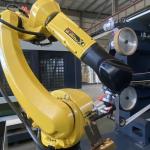 Versatile Robot Grinding Machine For Motorcycle Handlebars Polishing