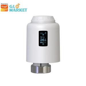 Wholesale Home ZigBee WiFi Smart Thermostat For OLED Display Screen / Radiator Valve from china suppliers