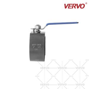 Wholesale Dn50 Wafer Type Ball Valve Forged Steel LF2 2 Inch 150 Lb Lever API 6D Full Bore Metal Seated Floating Ball Valve from china suppliers