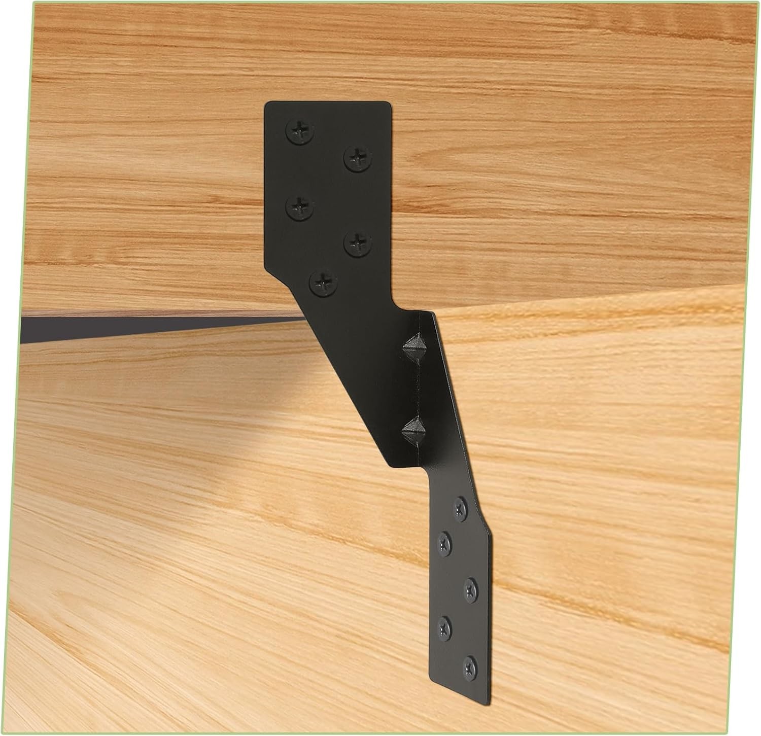 Hurricane Straps Brackets Hot Dip Galvanized Left / Right Hurricane Ties for Rafters Heavy Duty Joist Hangers Roof Trusses Rafters Ties Hurricane