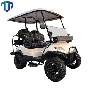 Wholesale Custom 4x4 Off Road Electric Golf Car With 80km Driving Range from china suppliers
