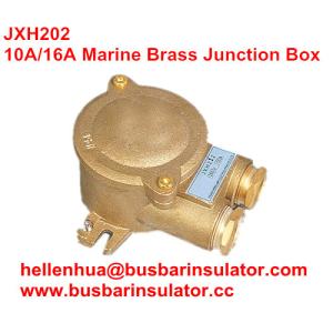 Wholesale 10A 16A high voltage metal marine JXH201 waterproof ip65 brass junction box from china suppliers