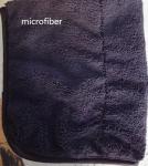 Microfiber 300gsm 150cm Width Black Durable Piping Good-looking Sports Cleaning