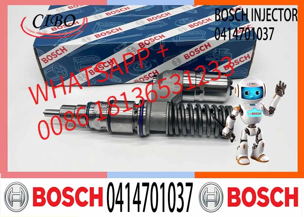 ELIC Excavator 0414701037 0414701062 1766549 Engine Common Rail Fuel Injector