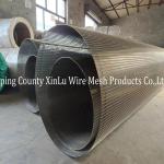 WEDGE WIRE WRAPPED CONTINUOUS SLOT ROTARY DRUM SCREEN MESH FROM XINLU METAL WIRE