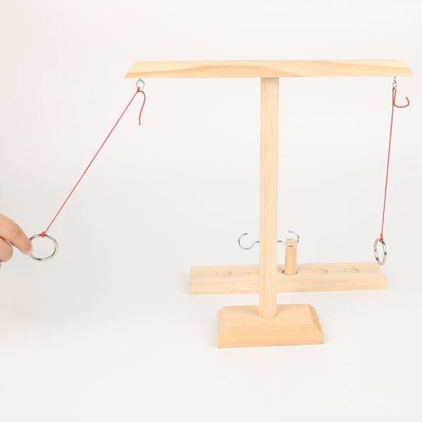 wooden toss games Ring Toss Game for Kids, Hook and Ring Game Handmade Wooden