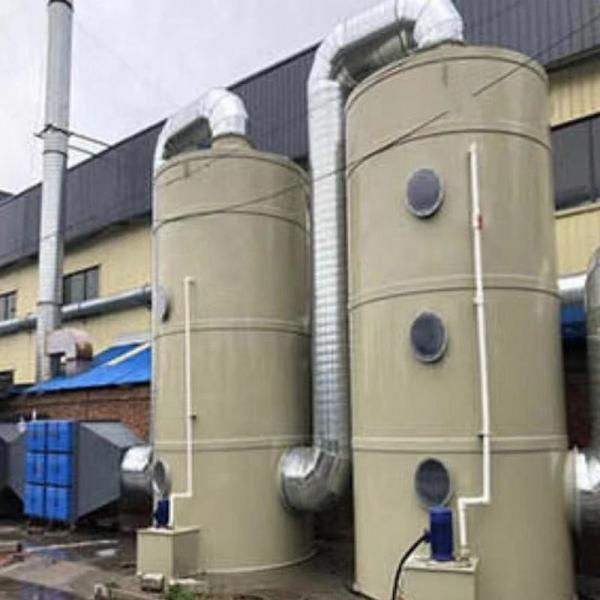 99.9% Purify Efficiency Waste Gas Treatment Equipment with Pre Air Filter and 0