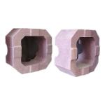 Chromium Corundum Sand Blasting Sharpening Abrasives with 18% Apparent Porosity
