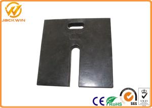 Wholesale Durable Recycled Black Rubber Sign Pedestal Base Heavy Duty 18&quot; X 18&quot; X 2&quot; Size from china suppliers