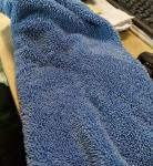 Blue Microfiber Fabric Twisted 450gsm Mop 80% polyester 20% polyamide Fabric