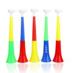Football Game Promotional Cheering Horn 37*7cm PP Logo Customized Sports