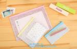 office stationery ladies document A4 file wallet bag, B4 A4 B5 A5 A6 zipper file