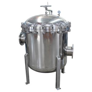 Wholesale 1-100micron Micron Rating Multi-bag Liquid Filter Housing for Screw Thread Connection from china suppliers
