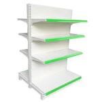 Groceries Store Grid Shelves Can Custom Supermarket Equipment Display Shelves