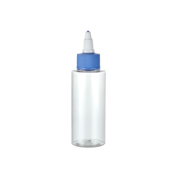 24/410 Long Nozzle Cap 100ml Custom Color Plastic PET Bottle for Personal Care