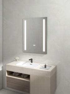 Wholesale Anti Rust Clear Led Bathroom Cabinet With Mirror Customizable Adjustable Lighting from china suppliers