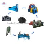 Rubber Shredder Shredding Machinery Waste Tyre Machine Tire Recycling Plant /