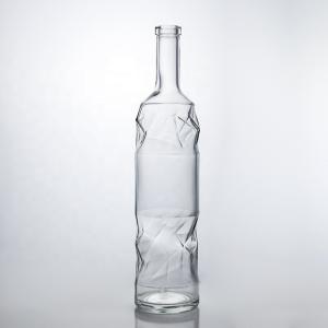 Wholesale Clear Super Flint Glass Bottles 750ml for Gin Rum Whisky and Wine – Custom Design from china suppliers