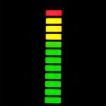 20mm Red Green LED Bar Graph Display For Battery Indicator