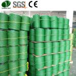 Golf Artificial Grass Yarn / Anti Fire Fake Turf Grass Lawn Artificial