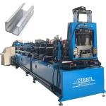 Standard 80-300 Mm CUZ Purlin Machine For GI MS