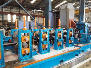 Wholesale Oval Ztzg Galvanized Erw Steel Pipe Mill Making Machine from china suppliers