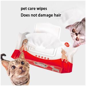 Wholesale Pet Wet Wipes For Cats And Dogs No Rinse For Tear Stain Cleaning Deodorization And Cleaning Wet Wipes from china suppliers