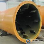 Iron Ore Industrial Rotary Dryer Drying Wet Metal Powder With CE ISO Certificati