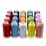 Low MOQ 120D/2 4000Y Fast Shipping Polyester Thread for Embroidery Machine 720